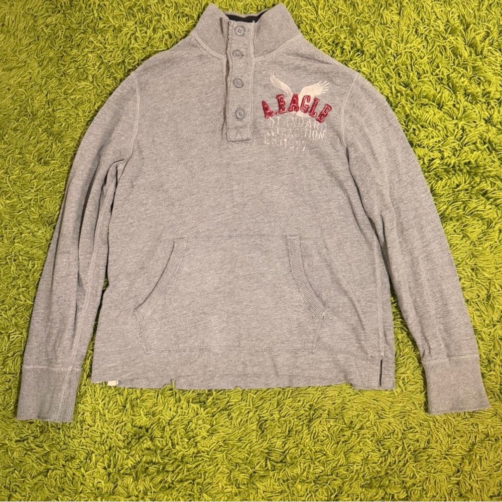 American Eagle Outfitters Gray Pullover